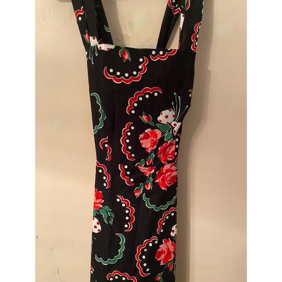 Check photos for print! Heart of Haute Elizabeth pinup swing dress SZ M - Picture 3 of 5
